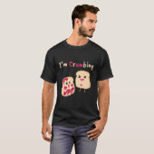 パン粉ゼリーのジャム食べ物のジョークを砕いている Tシャツ (正面フル)
