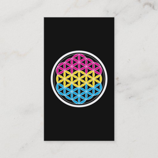 パン聖域ジオメトリ 名刺 (正面)