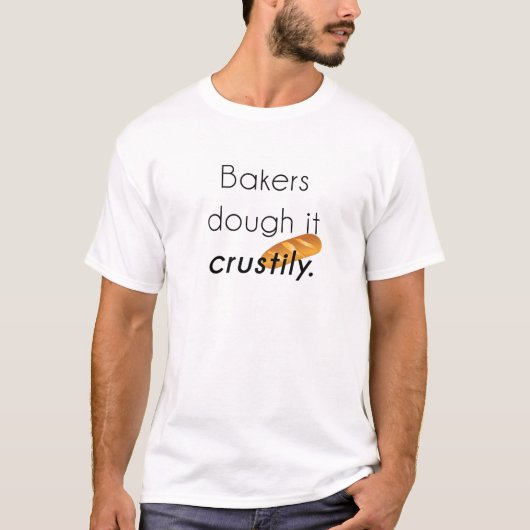 パン職人はやっぱりこれ! Tシャツ (正面)