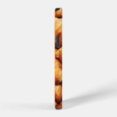 パン背景 / パンは基本的な食べ物で、 iPhoneケース (右側面)