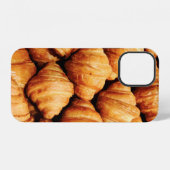 パン背景 / パンは基本的な食べ物で、 iPhoneケース (裏面横)