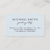 パン菓子屋 名刺 (裏面)