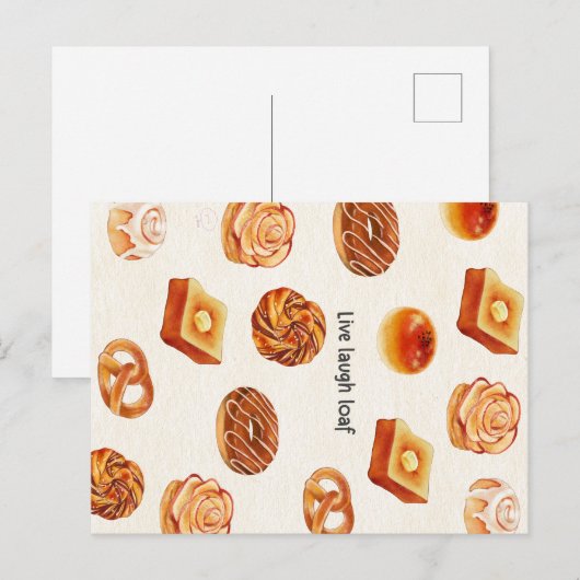 パン葉書 ポストカード (正面/裏面)