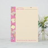 パン転がシナモンパーソナライズされたレシピレターヘッド (スタンド正面)