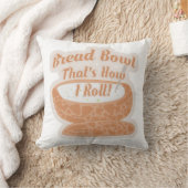 パン転がボおもしろいールことわざ クッション (ブランケット)