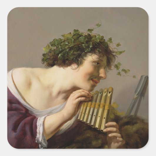 パン遊のパイプ スクエアシール (正面)