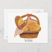 パン類 ポストカード (正面/裏面)