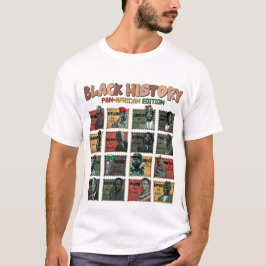 パン・アフリカニズムの伝説 ブラックヒストリーTシャツ ギフト Tシャツ