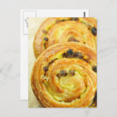 パン・オ・レイズン ポストカード (正面/裏面)