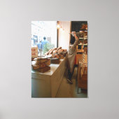 パン キャンバスプリント (正面)