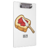 パン&ジャム漫画イラストレーション クリップボード (右)