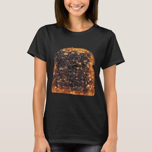 パン・トースト焼きハロウィーンの衣装 Tシャツ (正面)