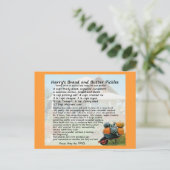 パン&バターピクルスレシピポストカード ポストカード (スタンド正面)