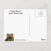 パン&バターピクルスレシピポストカード ポストカード (裏面)