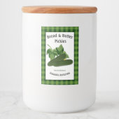 パン&バター漬けプライドVフードラベル フードラベル (正面)