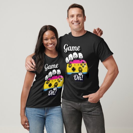 パン プライド ゲームオン タイガー パウ コントローラー Tシャツ 2026 (ユニセックス)