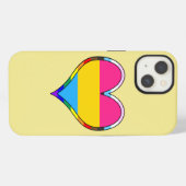 パン プライド ハート Case-Mate iPhoneケース iPhone 13ケース (裏面横)