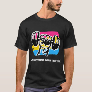 パン プライド フィットネスTシャツ — ダンベルを持つ拳 2026 Tシャツ