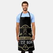 パン・ベイカー エプロン (着用した状態)