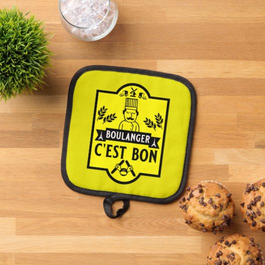 パン・ベイカー 鍋敷き (トップダウン)