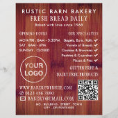 パン・ボード、ベーカーズ、ベーカリーストア広告ズ チラシ (正面)