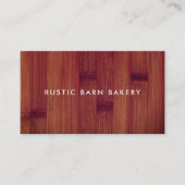 パン・ボード、ベーカーズ、ベーカリー店 名刺 (正面)