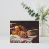 パン、ワイン、サラミ ポストカード (スタンド正面)