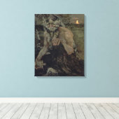 パン， 1899 キャンバスプリント (インサイチュ (ウッドフロア))