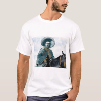 パンcho ビージャ 水彩画 tシャツ