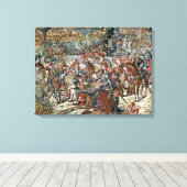 パヴィアの戦い。 キャンバスプリント (インサイチュ (ウッドフロア))