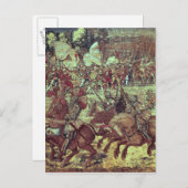 パヴィアの戦い、1525年2月24日 ポストカード (正面/裏面)