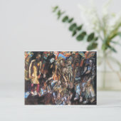 パヴェル・フィロノフによる人々の再生 ポストカード (スタンド正面)