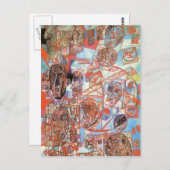 パヴェル・フィロノフ – 世界の男 ポストカード (正面/裏面)