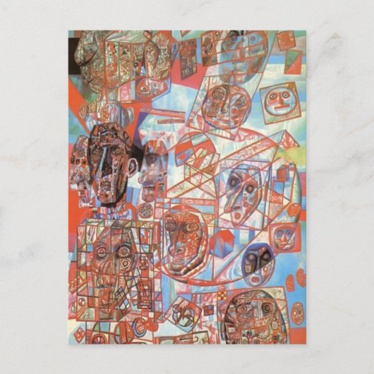 パヴェル・フィロノフ – 世界の男 ポストカード (正面)