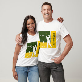 パーおもしろいルではファーザーズの日のゴルフのギフト最高ののパパは常に Tシャツ