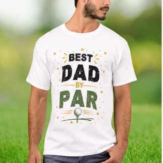 パーでベストなパパへ 父の日ギフト ゴルファーへ Tシャツ