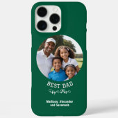 パーでベストなパパ ゴルフ写真 父の日 Case-Mate iPhoneケース (裏面)