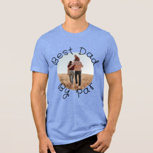 パーでベストなパパ 写真デザイン 楽しいゴルフパパ 父の日ギフト トライブレンドＴシャツ