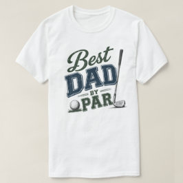 パーでベストなパパ Funny Golf Tシャツ