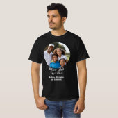 パーで最高のパパ フォト ゴルフ 父の日のプレゼント Tシャツ (正面フル)