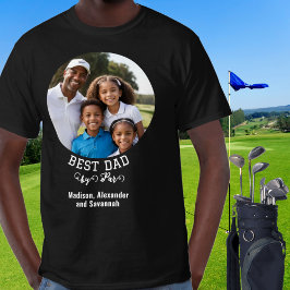 パーで最高のパパ フォト ゴルフ 父の日 Tシャツ