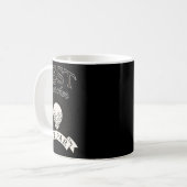 パーで最高の先生 楽しいゴルフゴルファー コーヒーマグカップ (正面左)