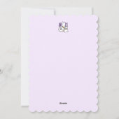 パーアナーマル・キャットビティ - ハロウィンの猫デザイン シーズンカード (裏面)