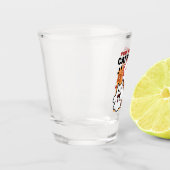 パーアノーマル猫の感性かわいいハロウィーンキャットデザイン ショットグラス (左)