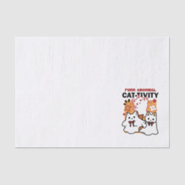 パーアノーマル猫の感性かわいいハロウィーンキャットデザイン 薄葉紙