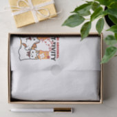 パーアノーマル猫の感性かわいいハロウィーンキャットデザイン 薄葉紙 (ギフト)