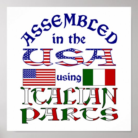 パーイタリアンツ ポスター (正面)