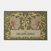 パーインペネルパターンDoormat William Morrisヴィンテージ ドアマット (正面)