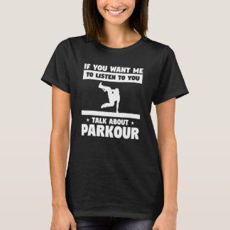 パーカもしーの聞話をして Tシャツ