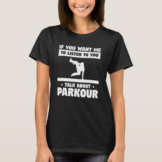 パーカもしーの聞話をして Tシャツ (正面)